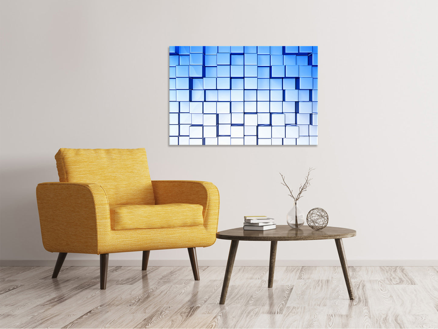 Leinwandbild 3D-Symetrie