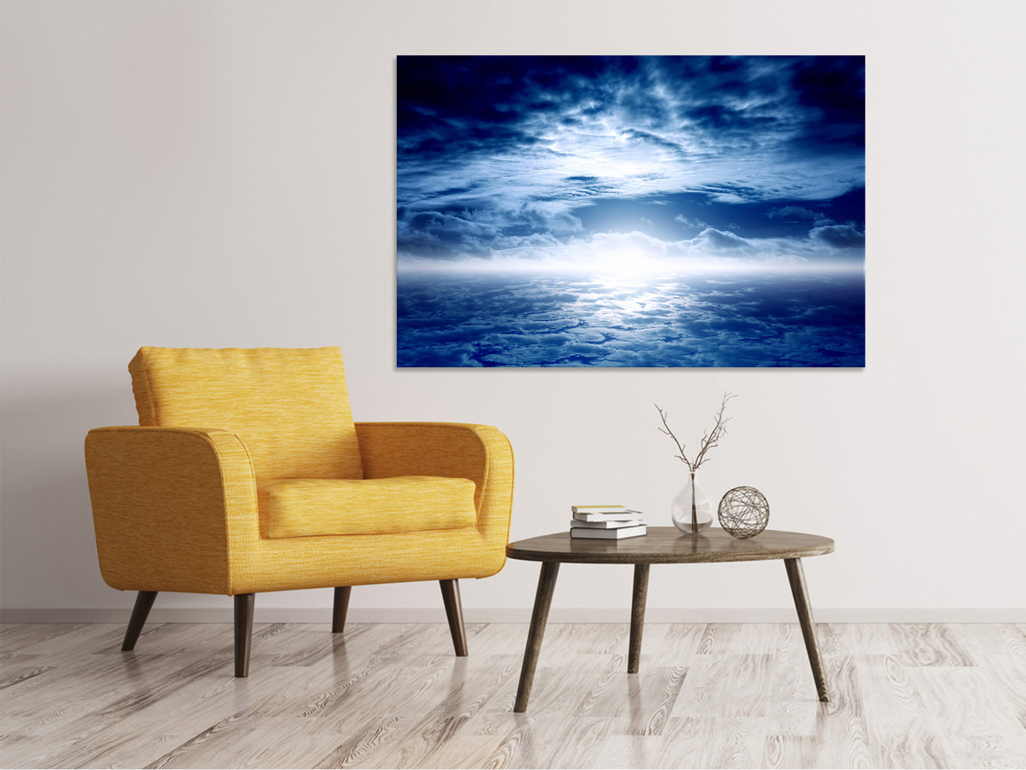 Leinwandbild Mystischer Himmel