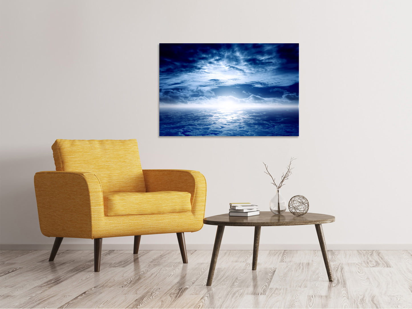 Leinwandbild Mystischer Himmel