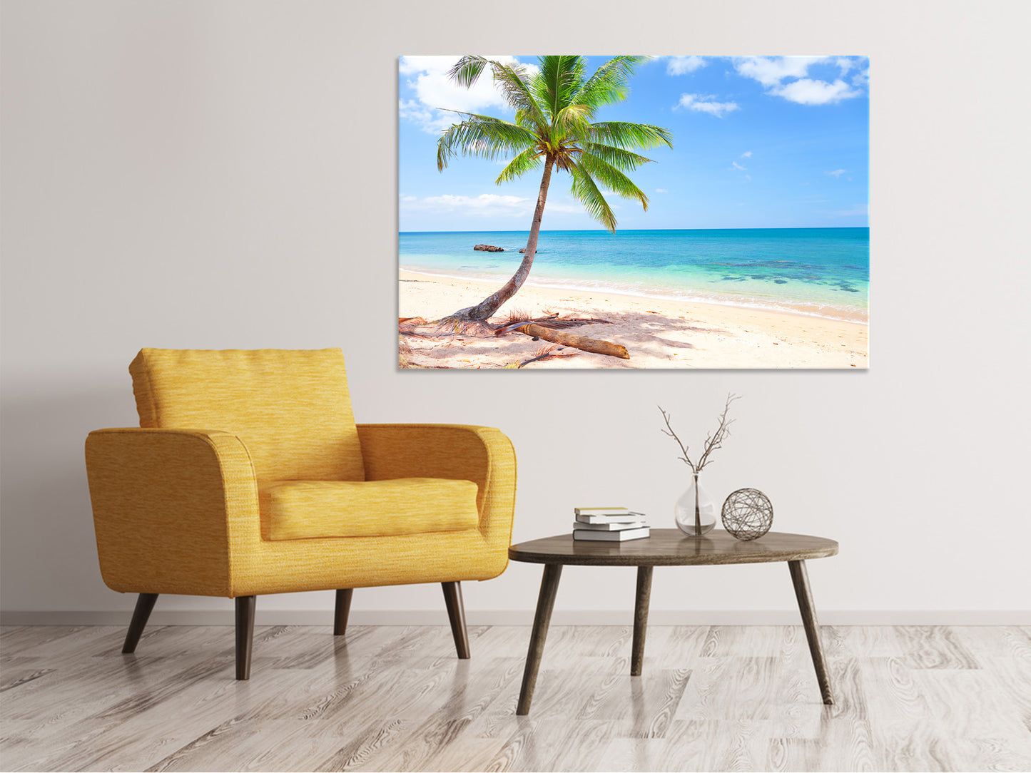 Leinwandbild Die eigene Insel