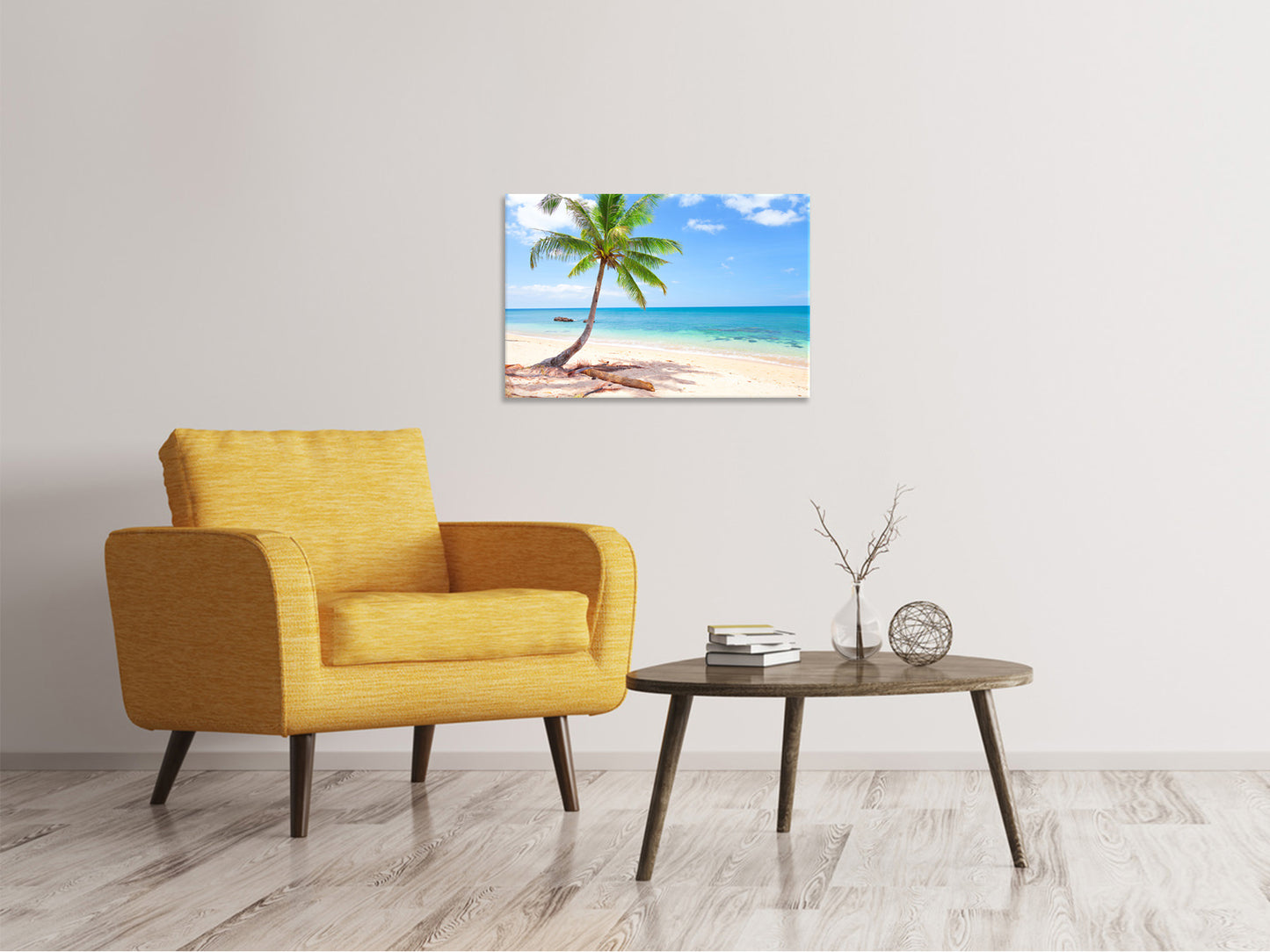 Leinwandbild Die eigene Insel