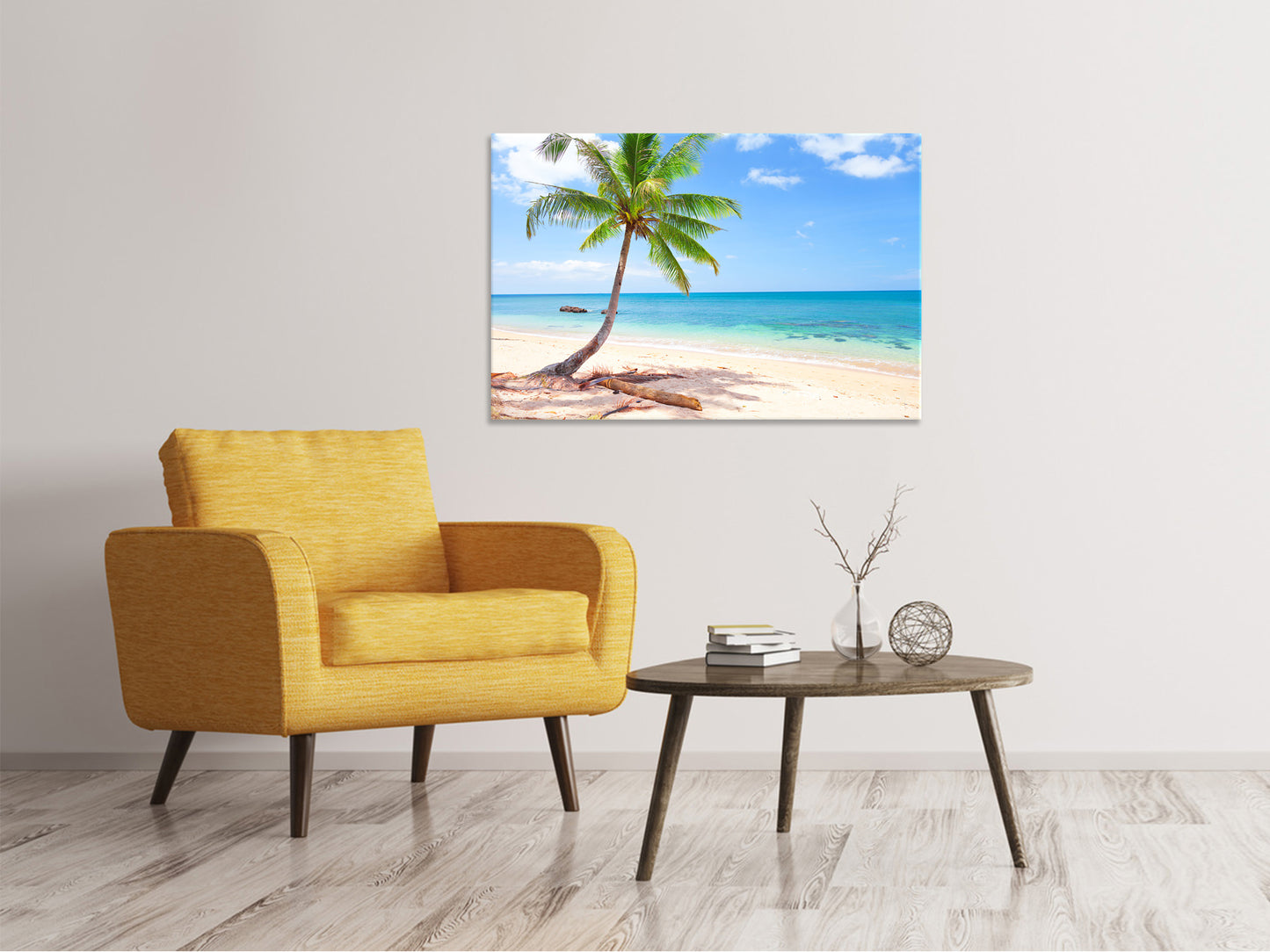 Leinwandbild Die eigene Insel
