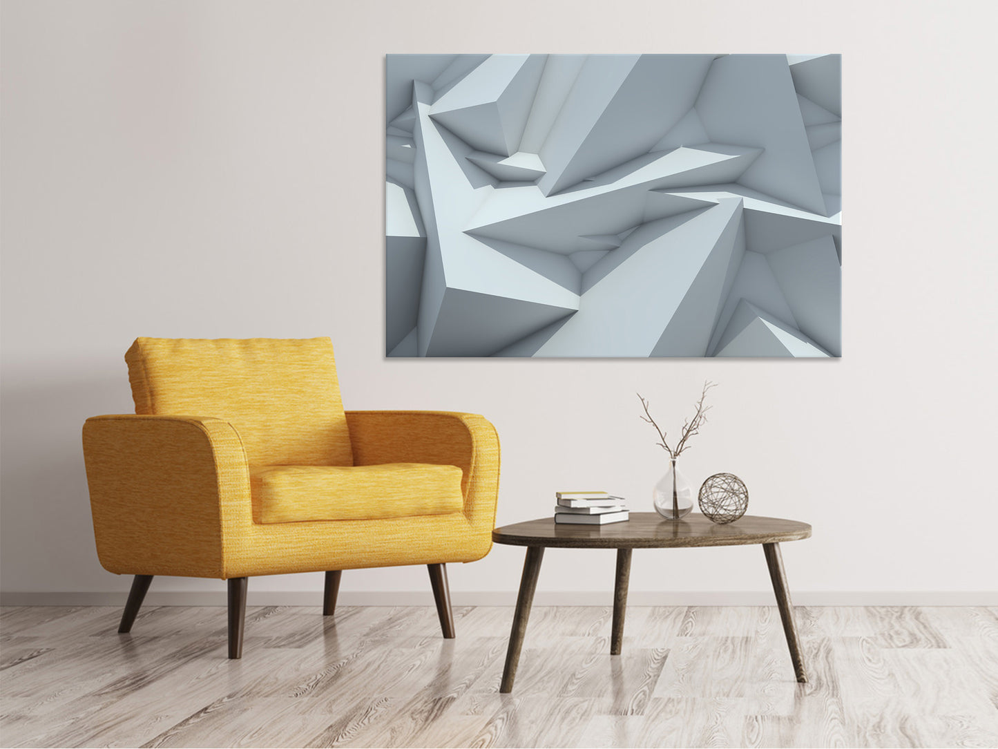 Leinwandbild 3D-Kristallo