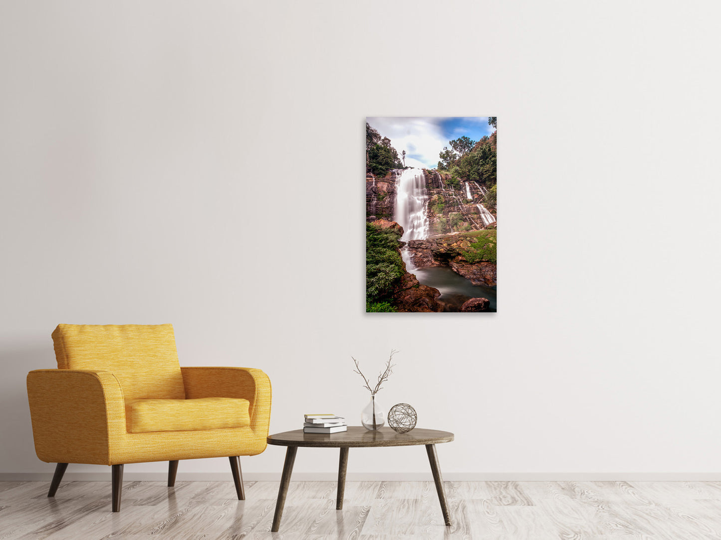 Leinwandbild Wasserfall in Thailand