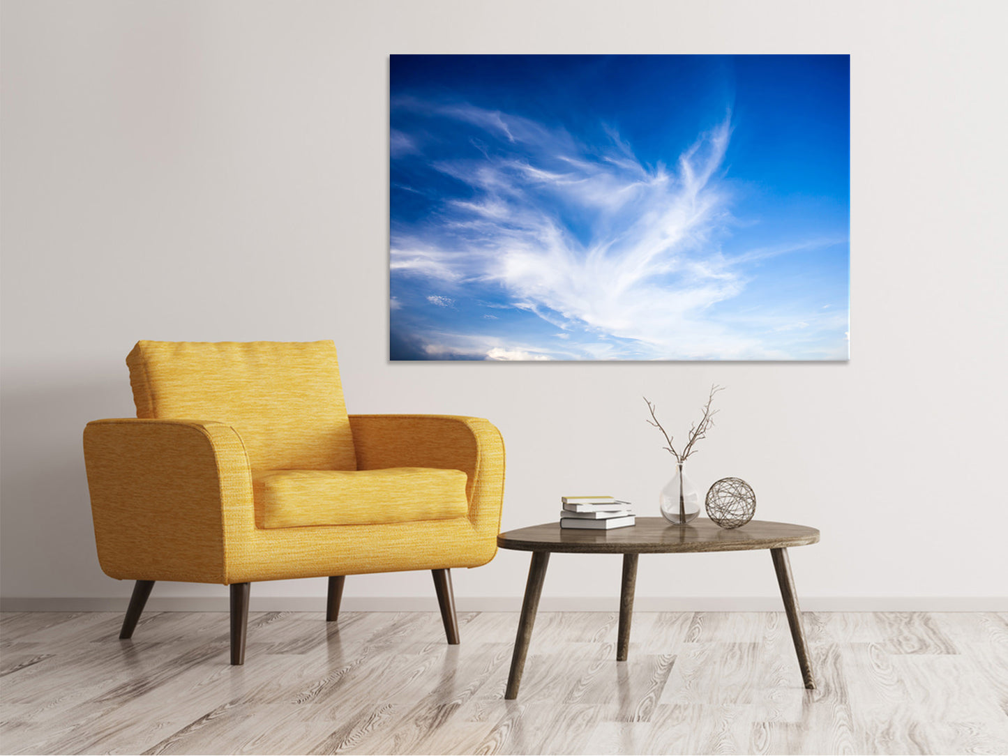 Leinwandbild Schleierwolken