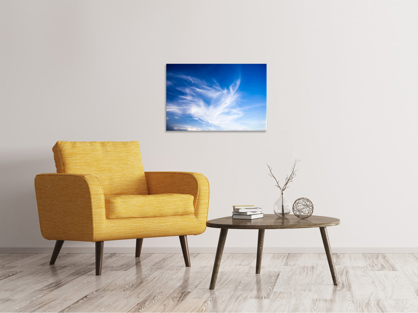 Leinwandbild Schleierwolken