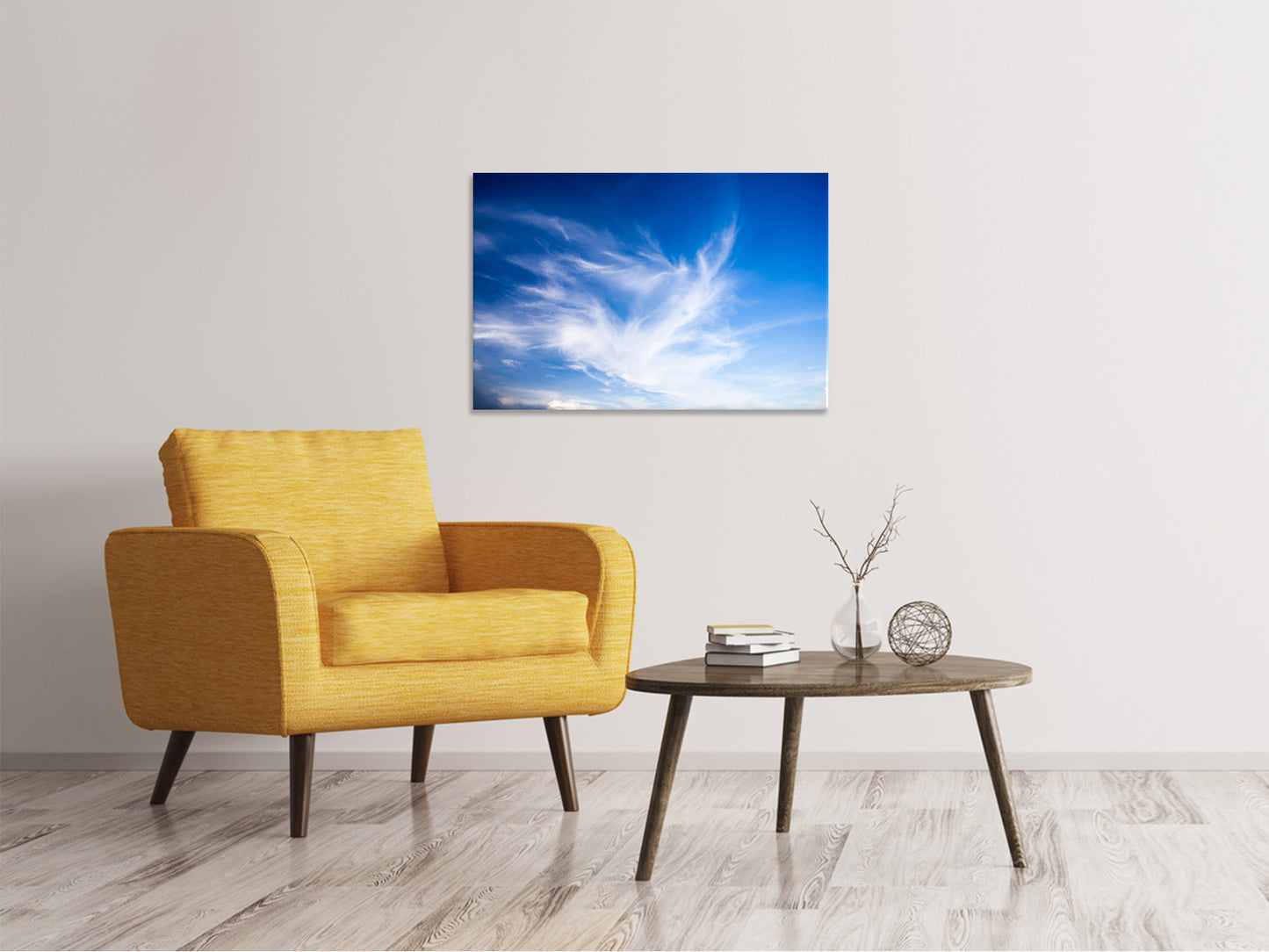 Leinwandbild Schleierwolken