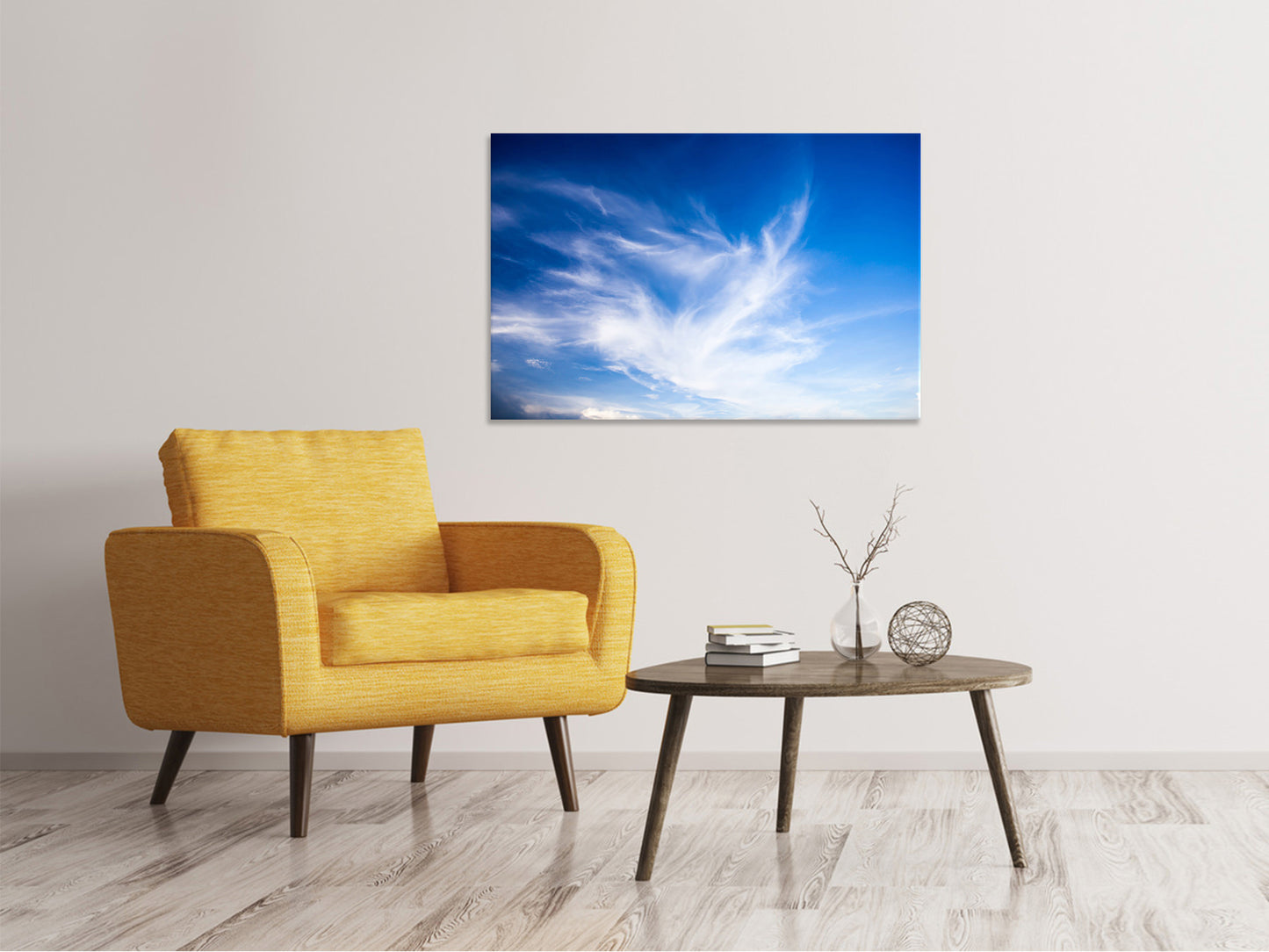 Leinwandbild Schleierwolken