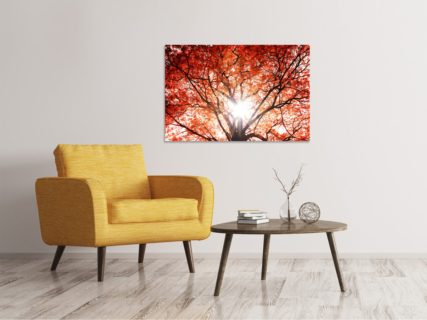 Leinwandbild Herbstlicht