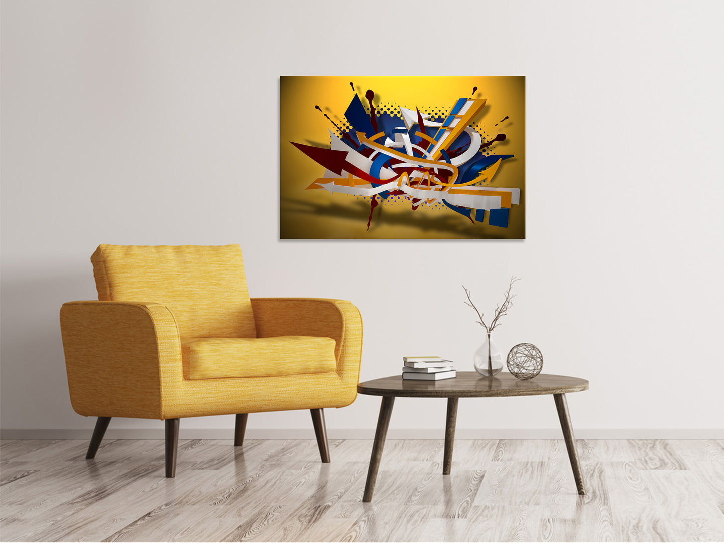 Leinwandbild Graffiti Art