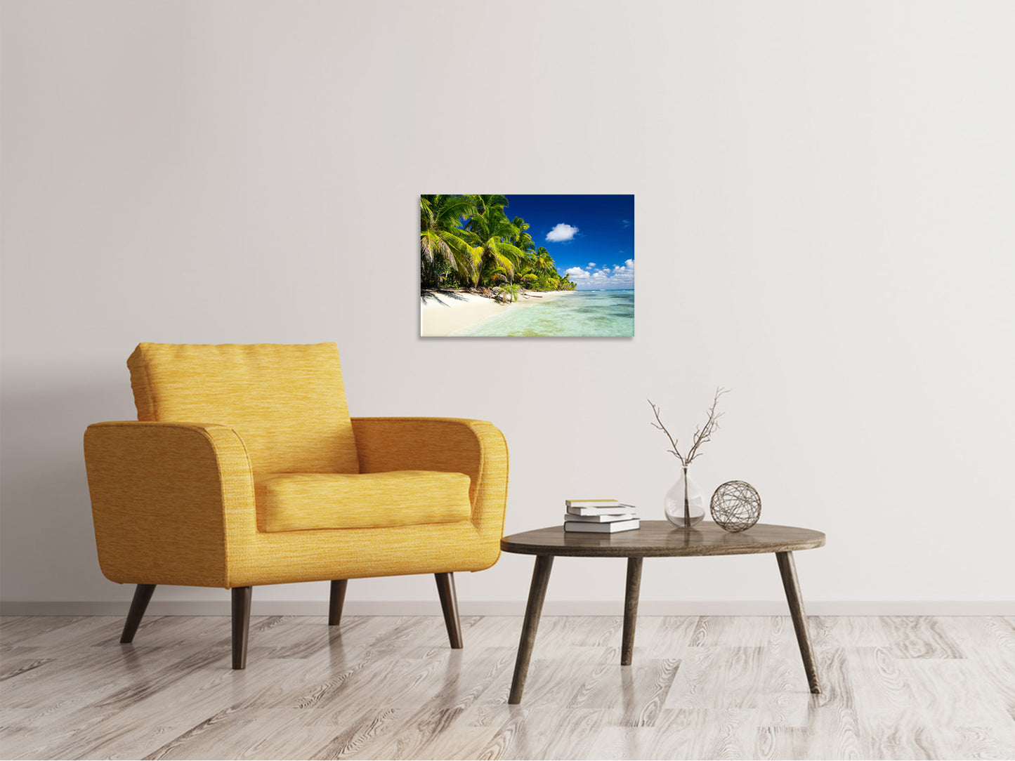 Leinwandbild Die einsame Insel