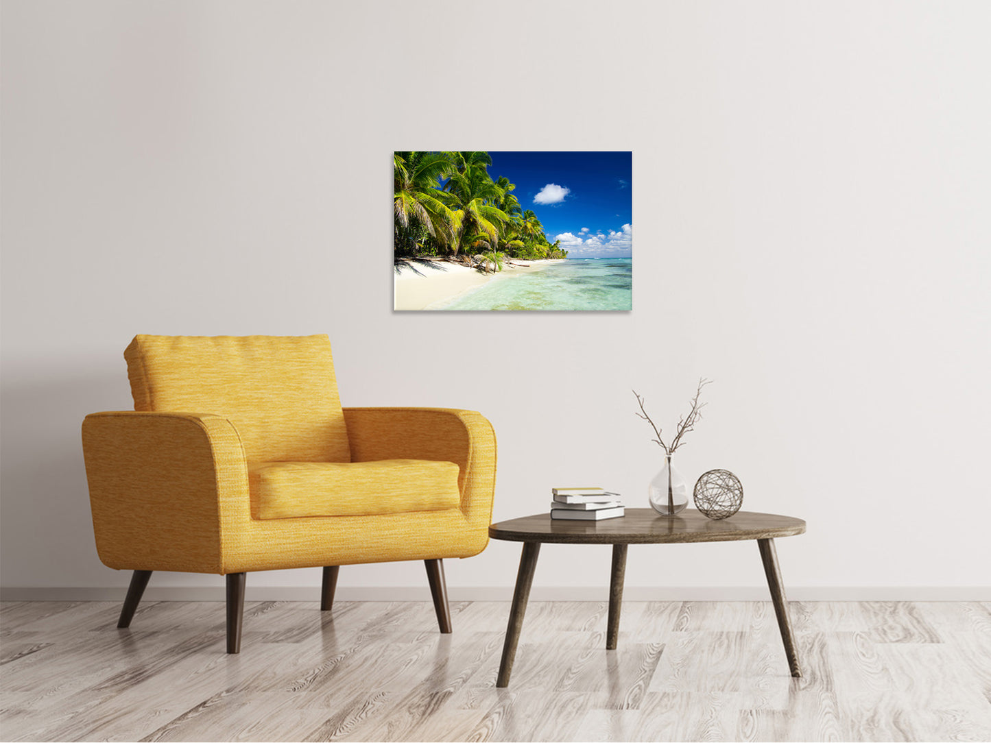 Leinwandbild Die einsame Insel