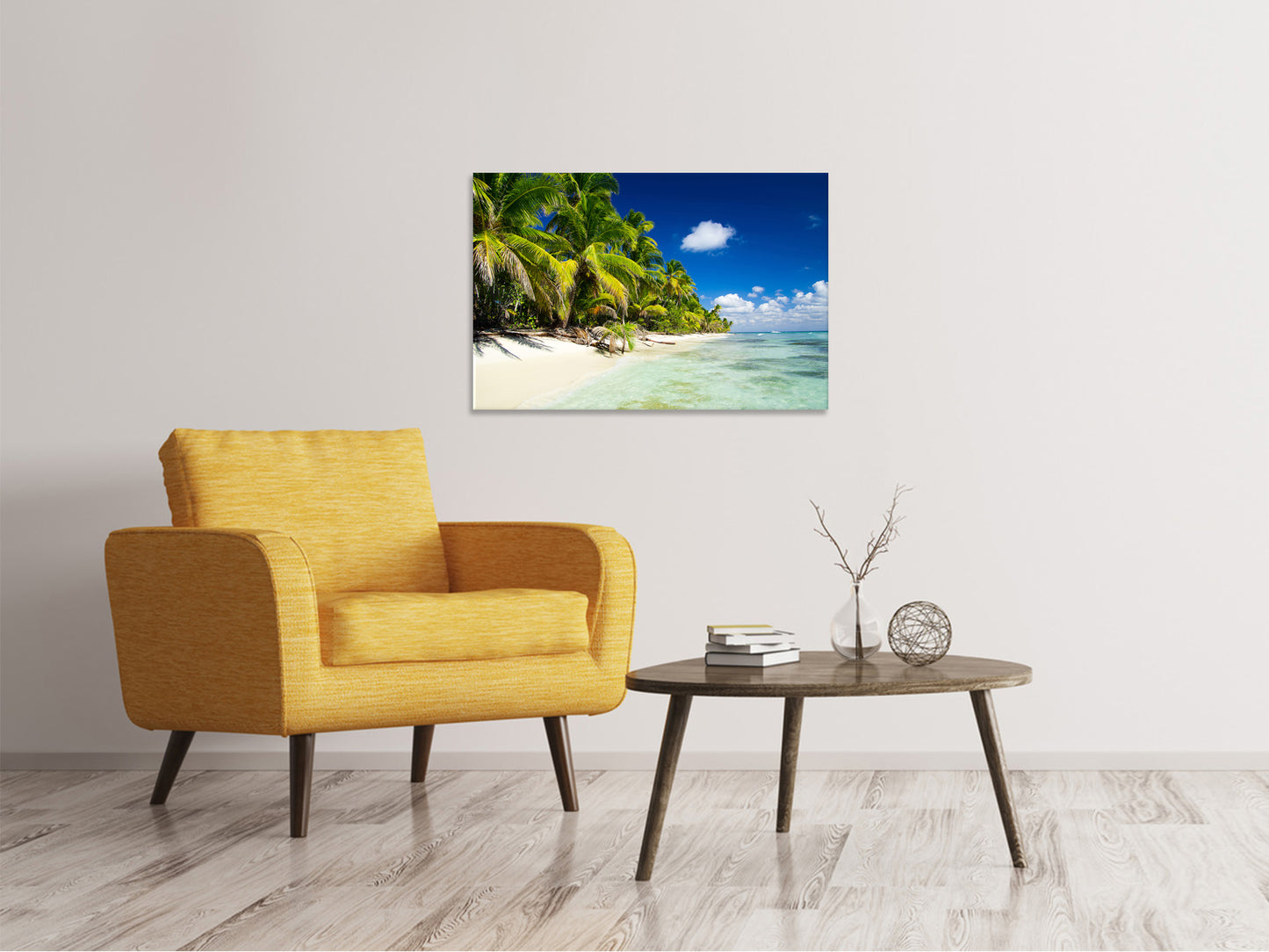 Leinwandbild Die einsame Insel