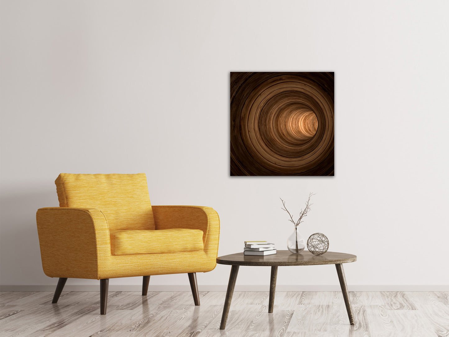 Leinwandbild Abstrakter Tunnel