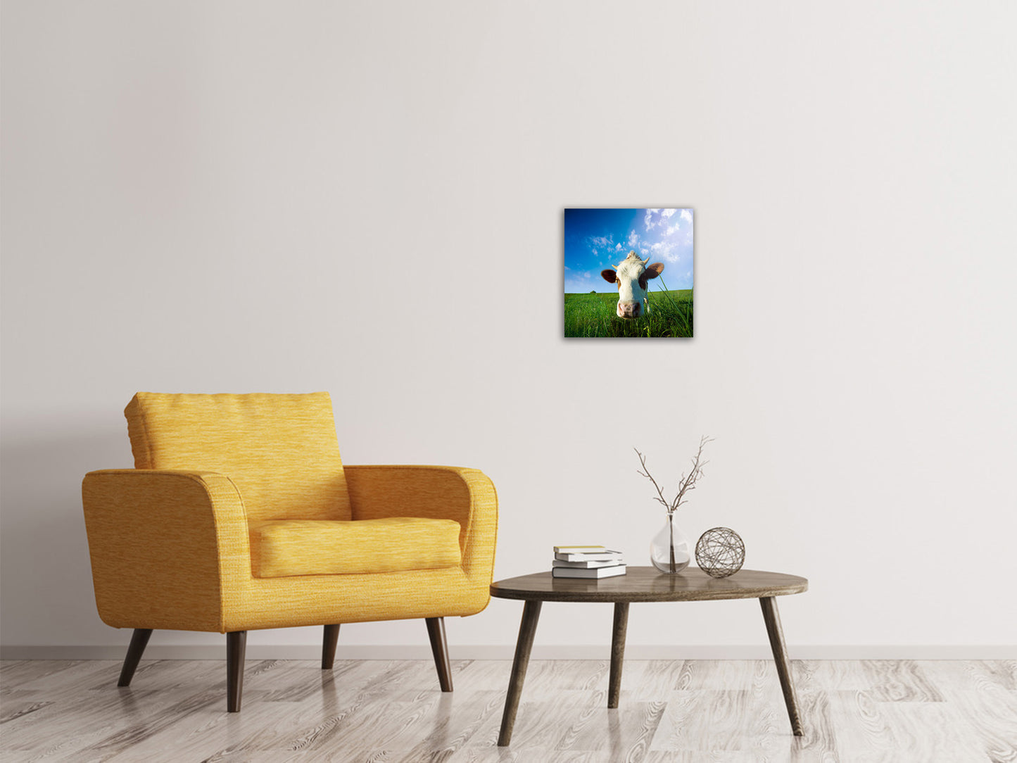Leinwandbild Die Kuh