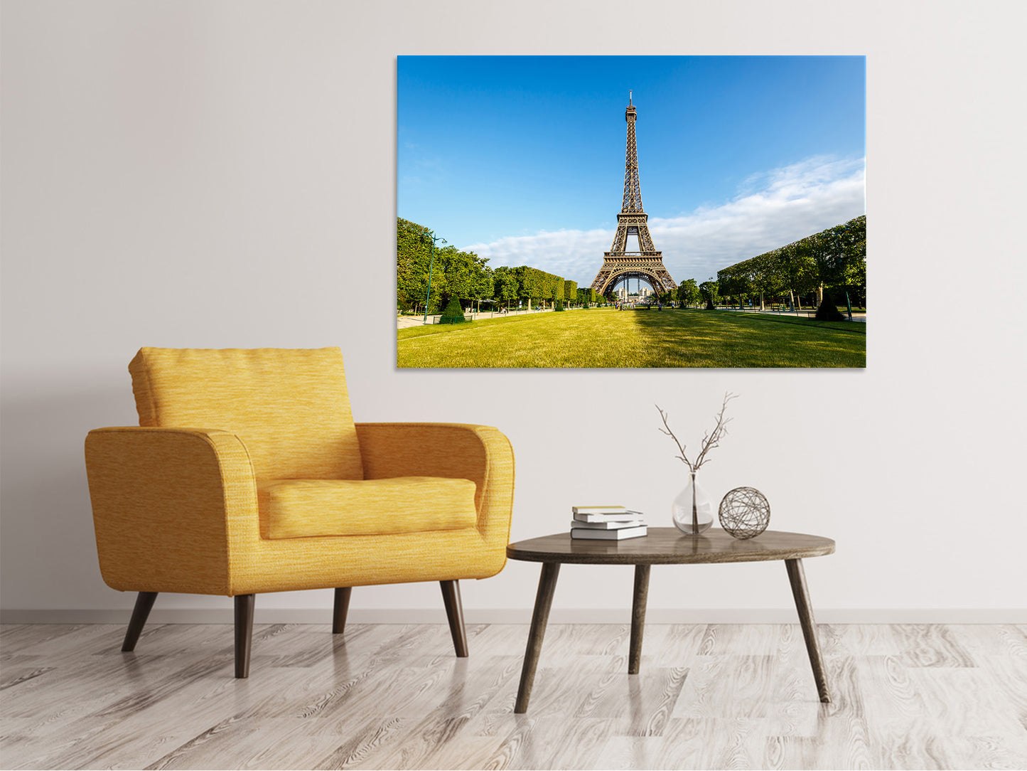Leinwandbild Der Eiffelturm in Paris