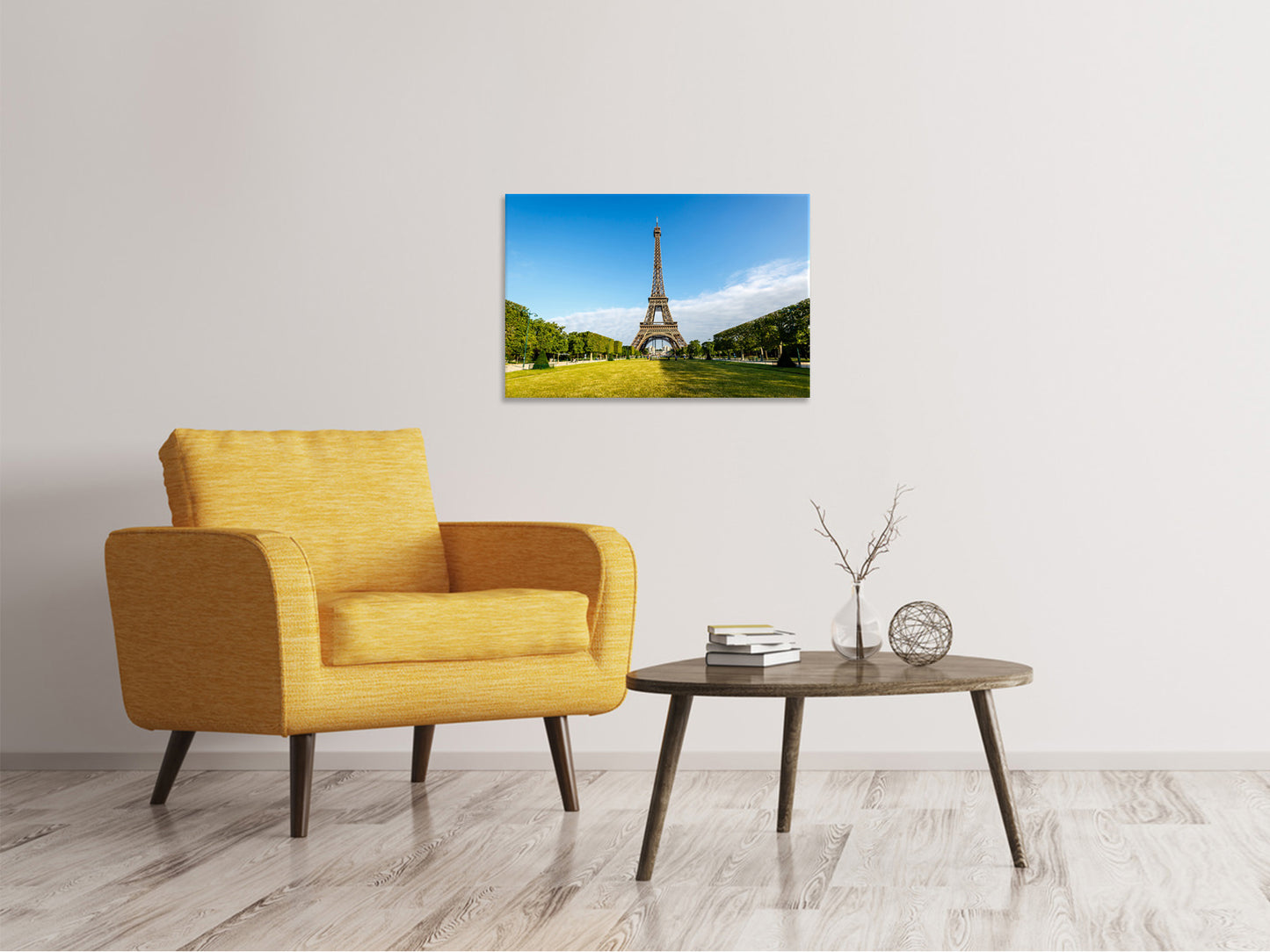 Leinwandbild Der Eiffelturm in Paris