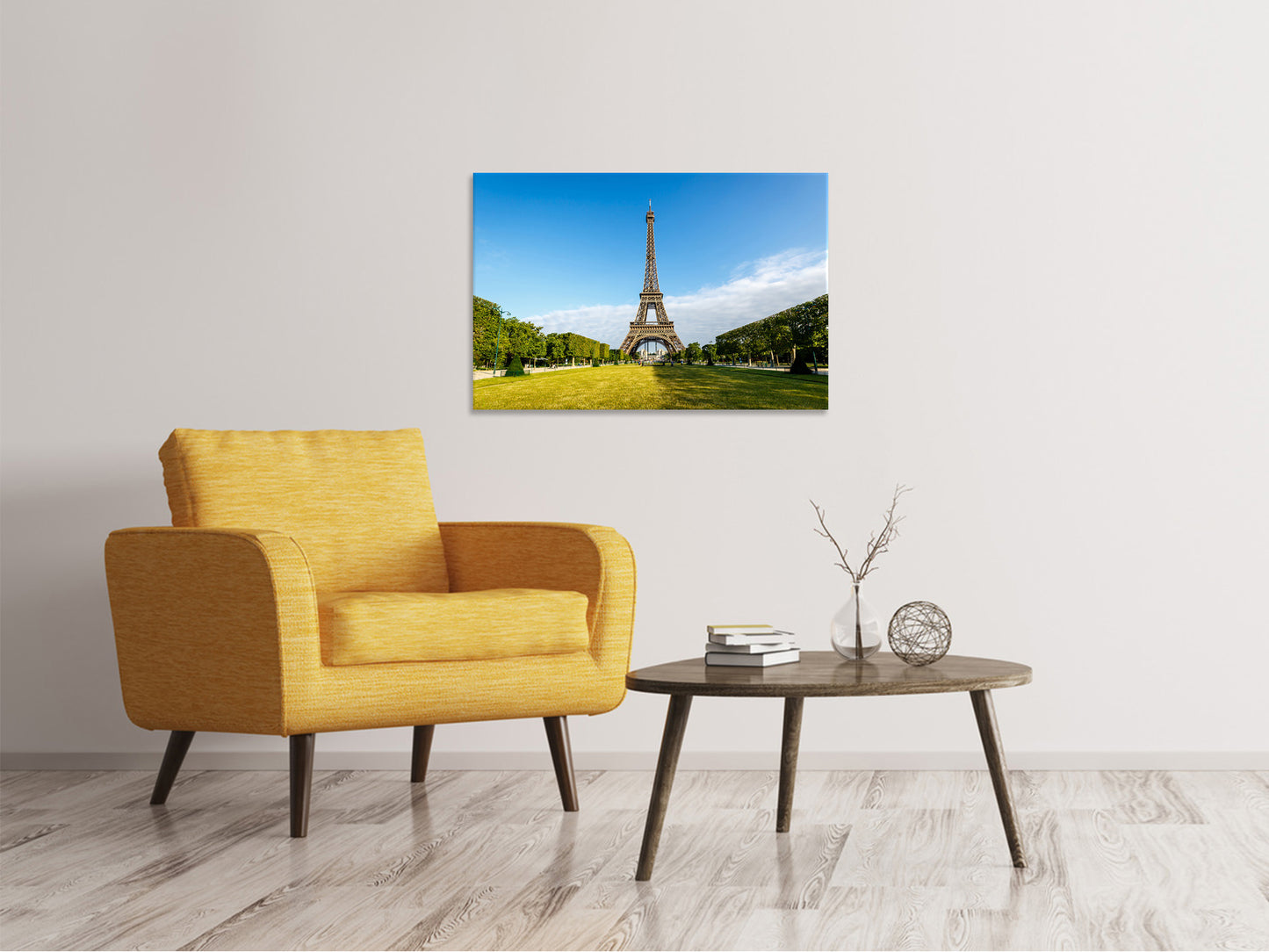 Leinwandbild Der Eiffelturm in Paris