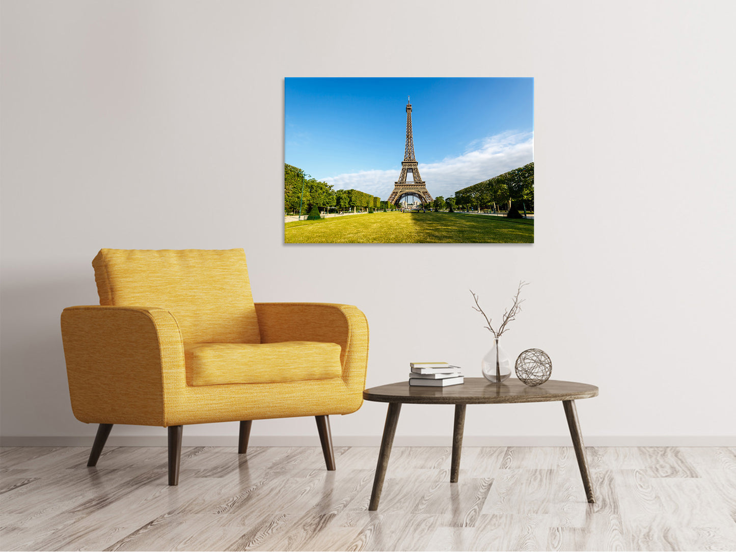 Leinwandbild Der Eiffelturm in Paris
