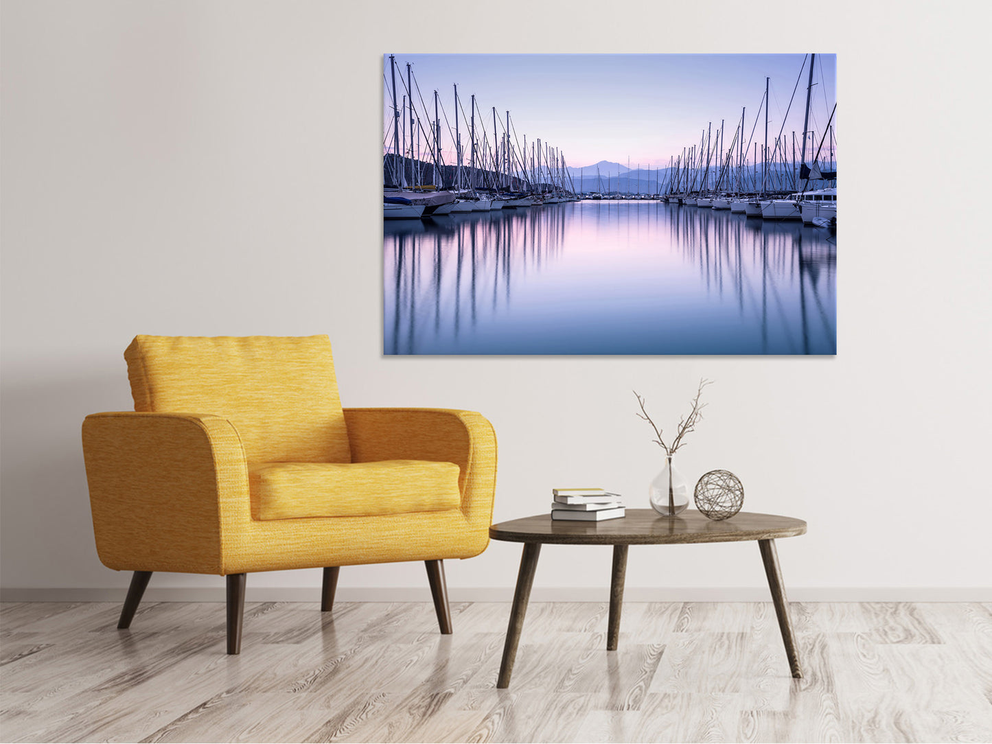 Leinwandbild Yachthafen