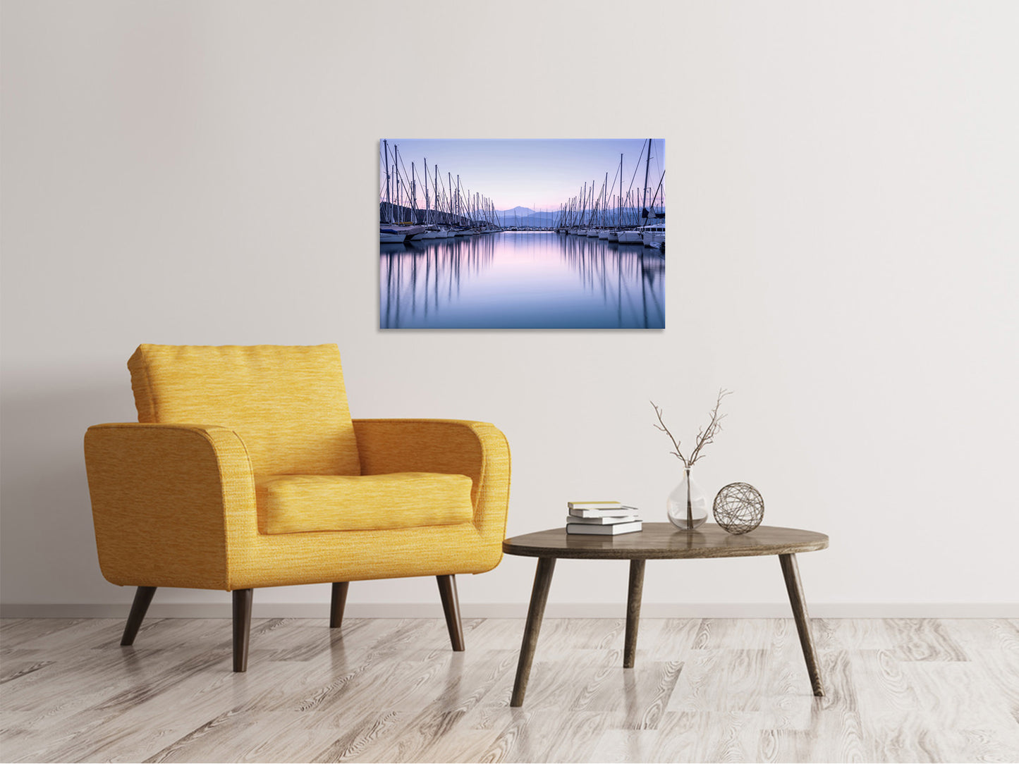 Leinwandbild Yachthafen