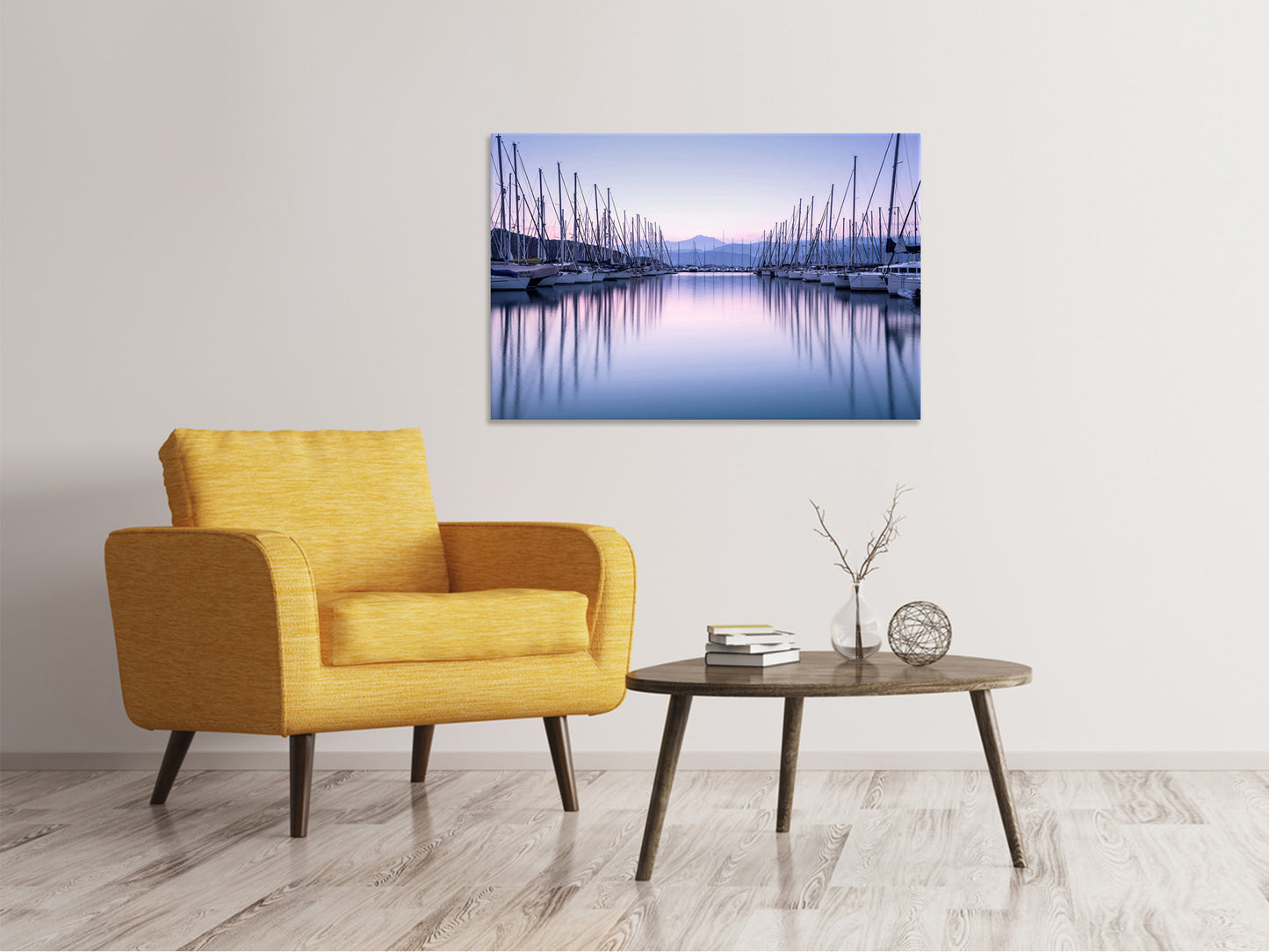 Leinwandbild Yachthafen