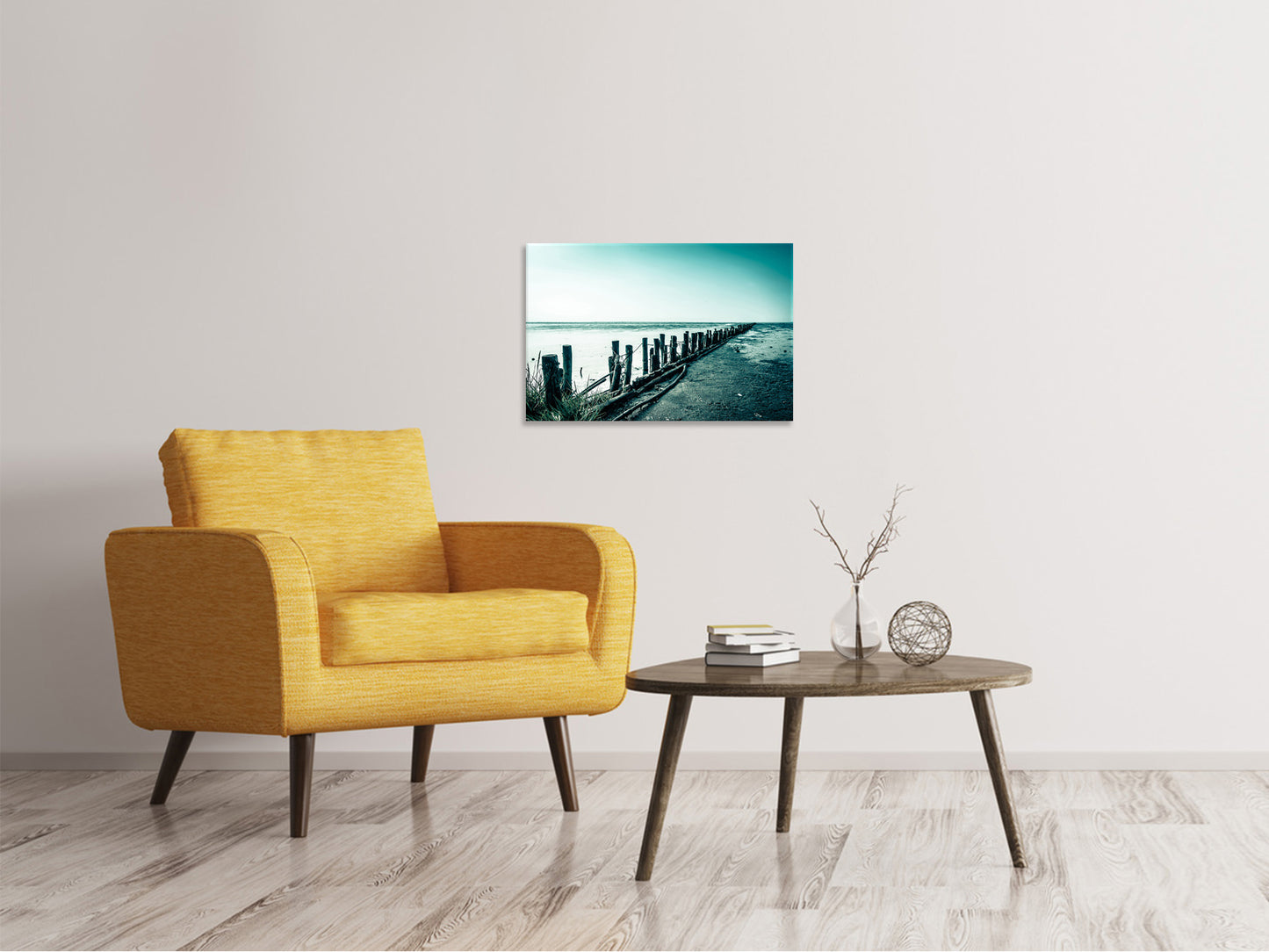 Leinwandbild Das Wattenmeer