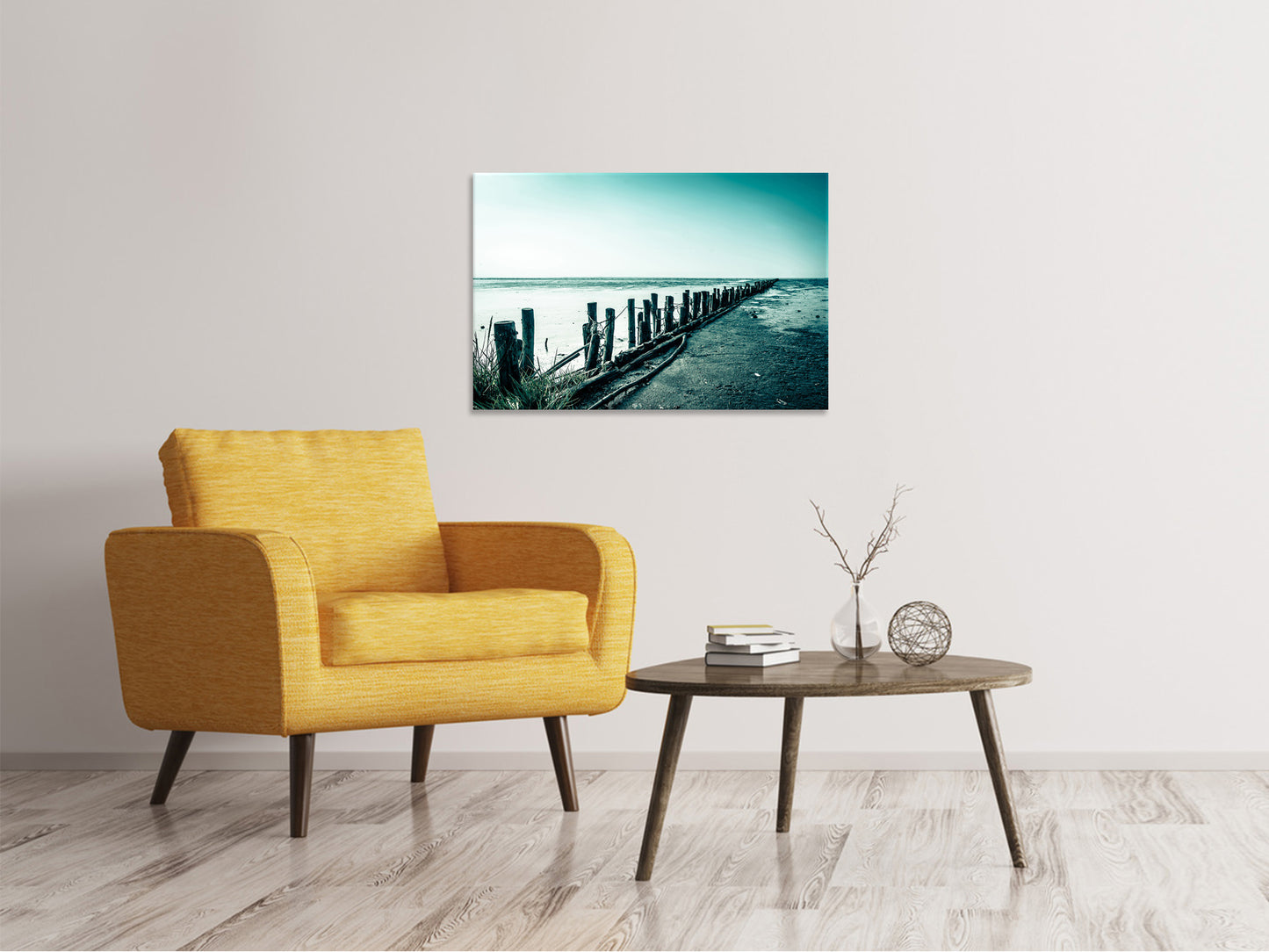 Leinwandbild Das Wattenmeer