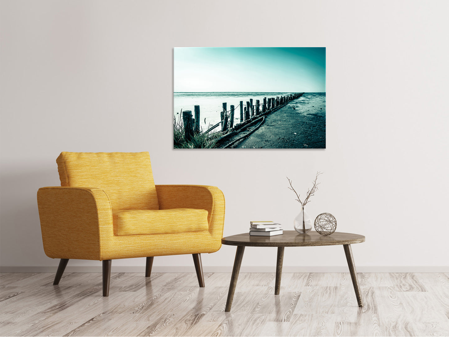 Leinwandbild Das Wattenmeer