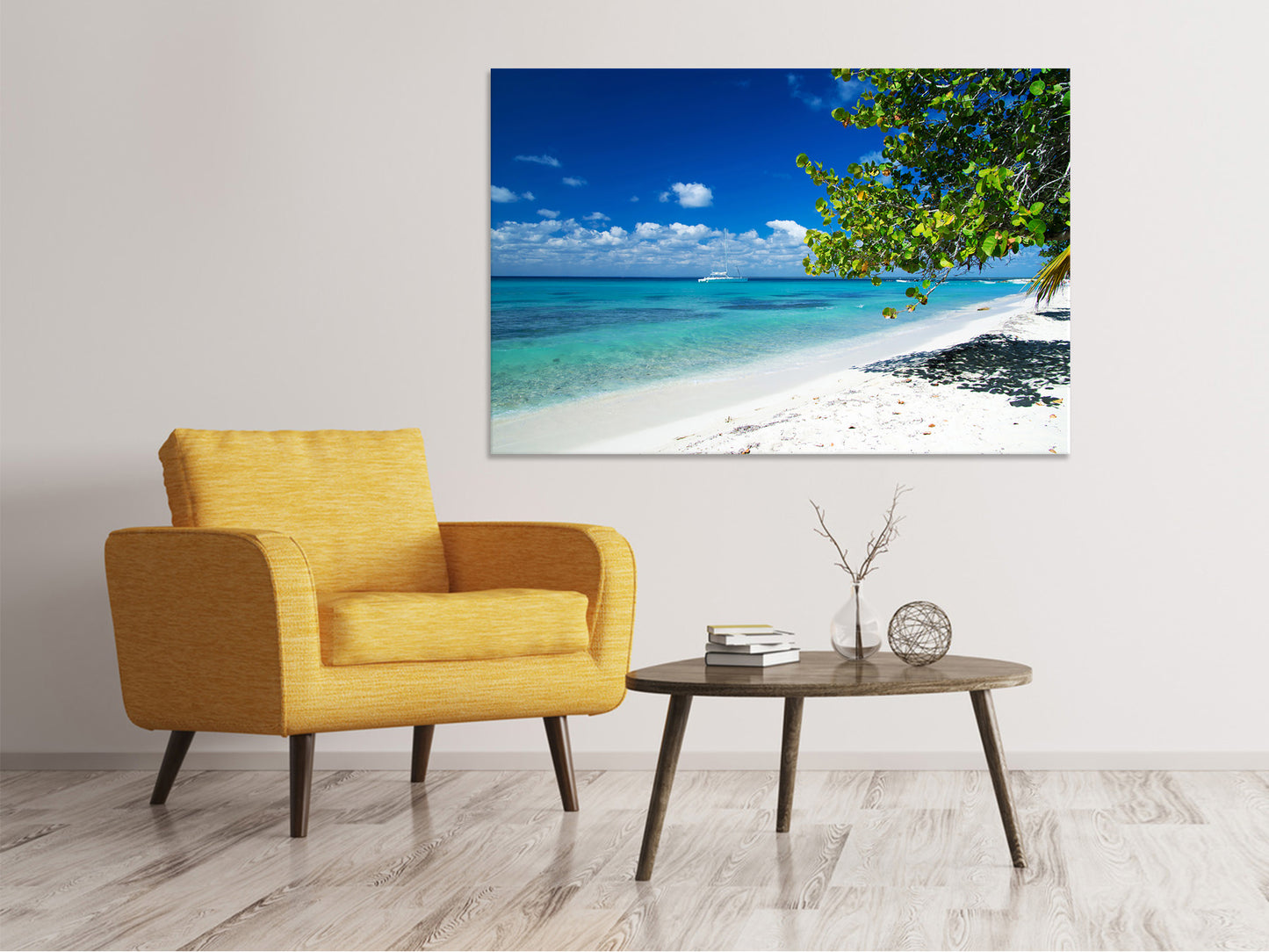 Leinwandbild Happy Beach