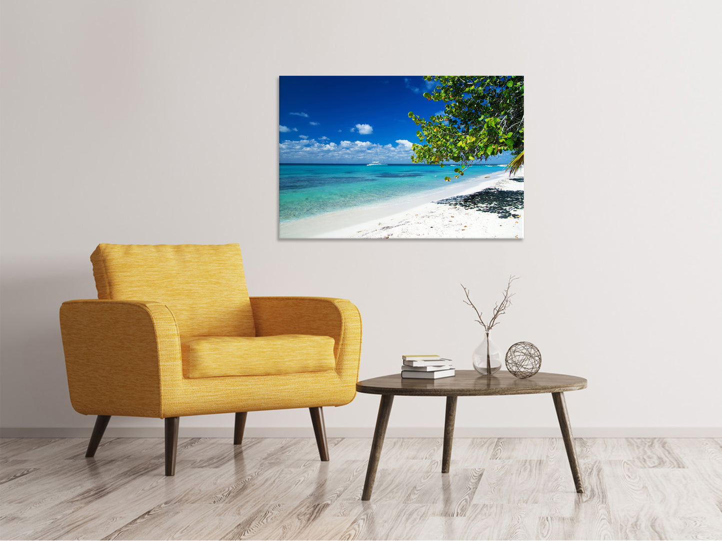 Leinwandbild Happy Beach
