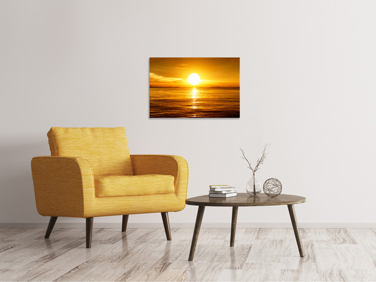 Leinwandbild Traumhafter Sonnenuntergang