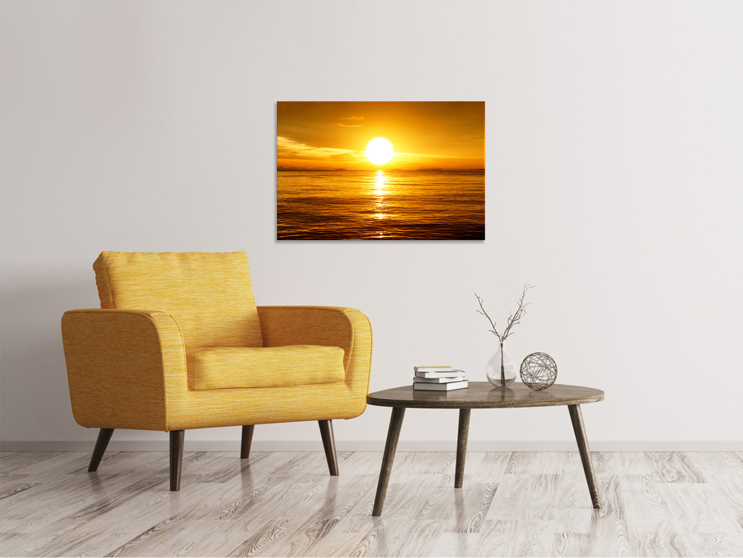 Leinwandbild Traumhafter Sonnenuntergang