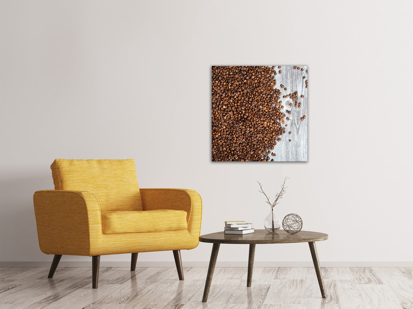 Leinwandbild Kaffeebohnen