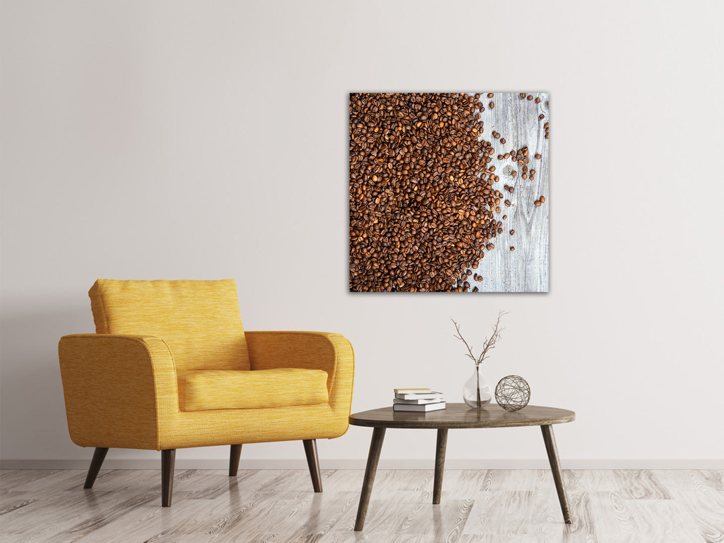 Leinwandbild Kaffeebohnen