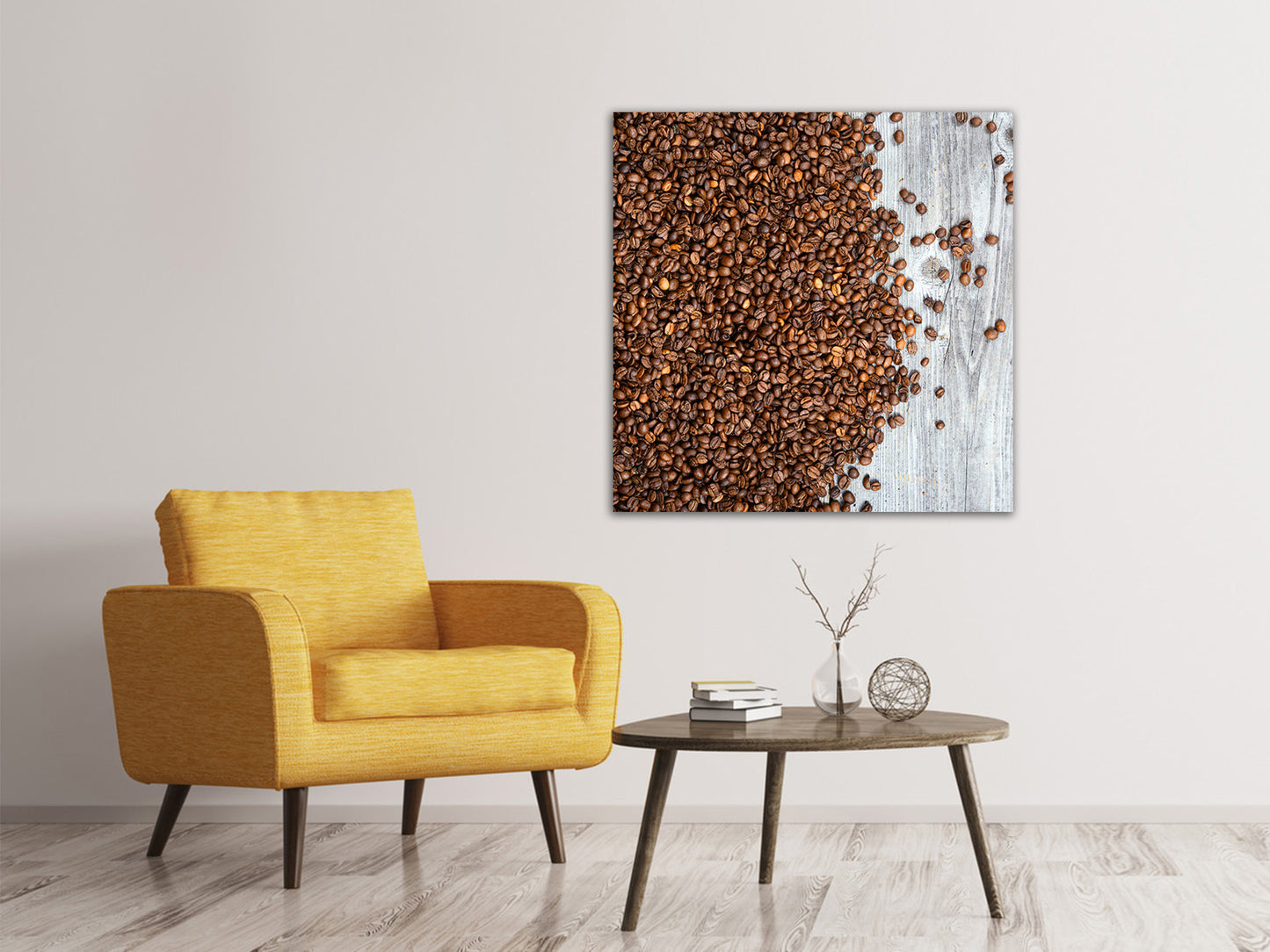 Leinwandbild Kaffeebohnen