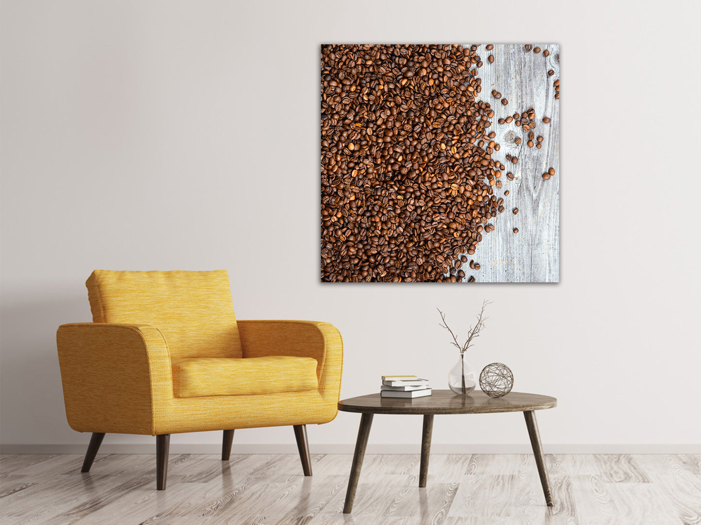 Leinwandbild Kaffeebohnen
