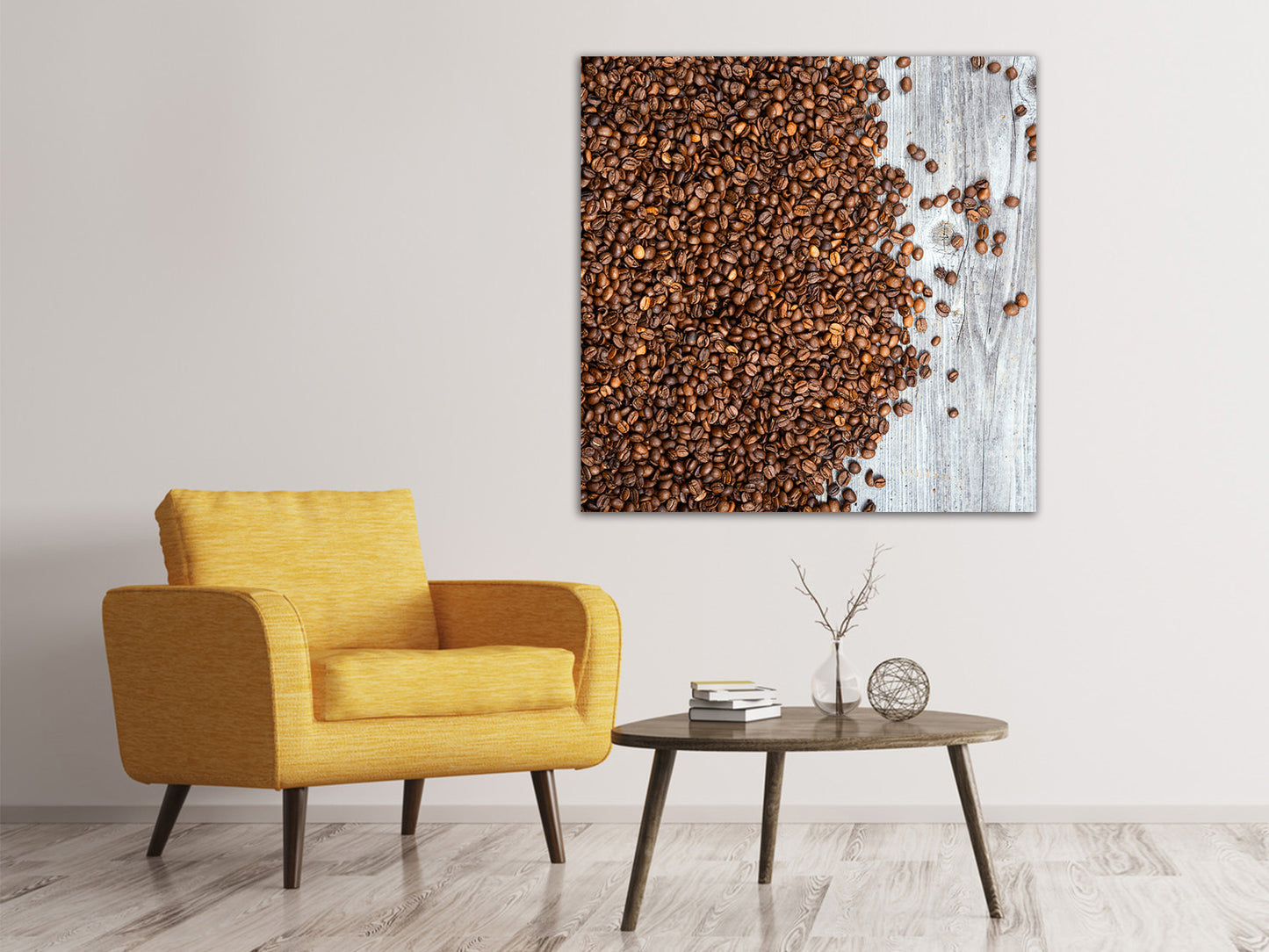 Leinwandbild Kaffeebohnen