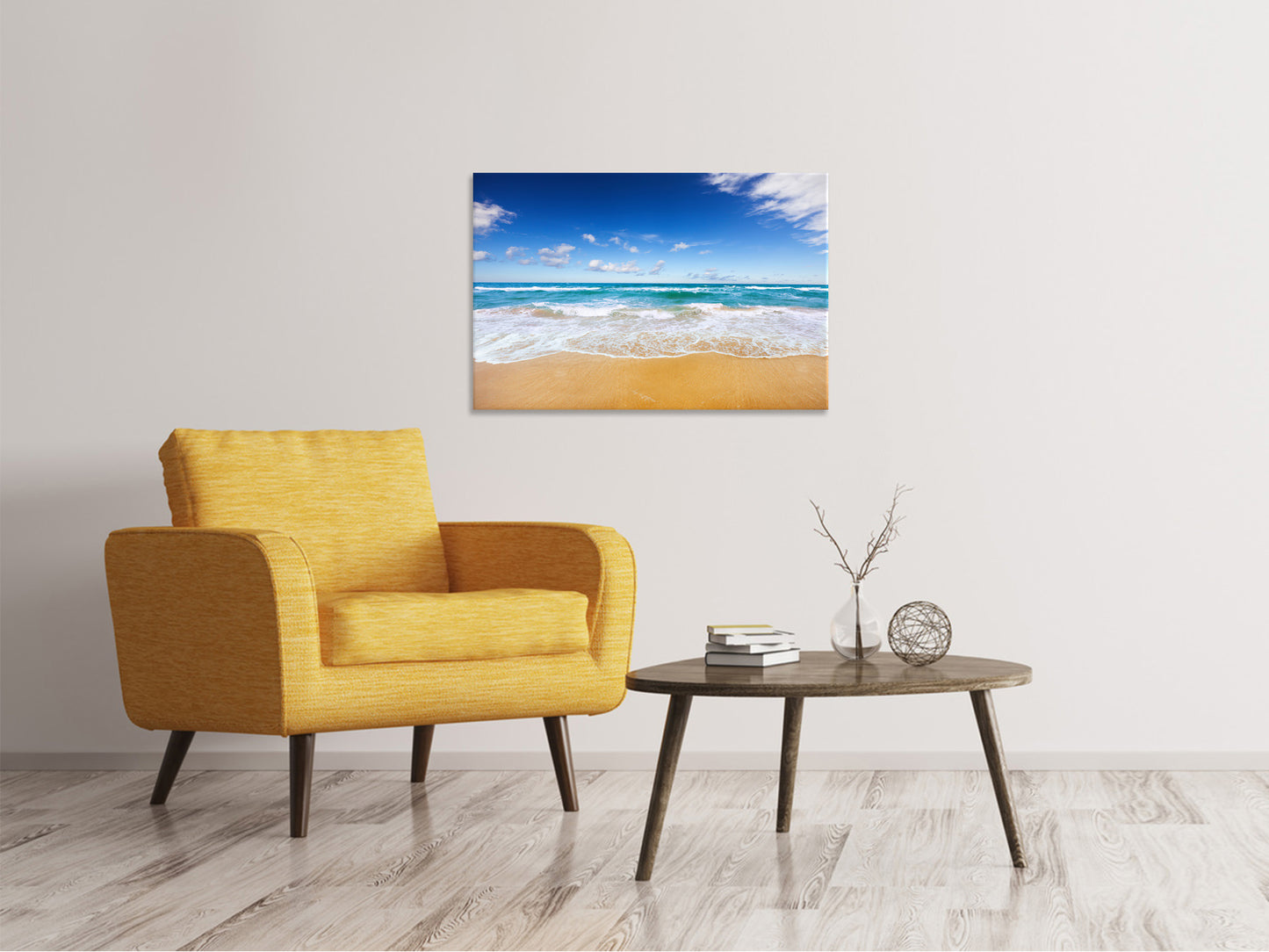 Leinwandbild Die Gezeiten und das Meer