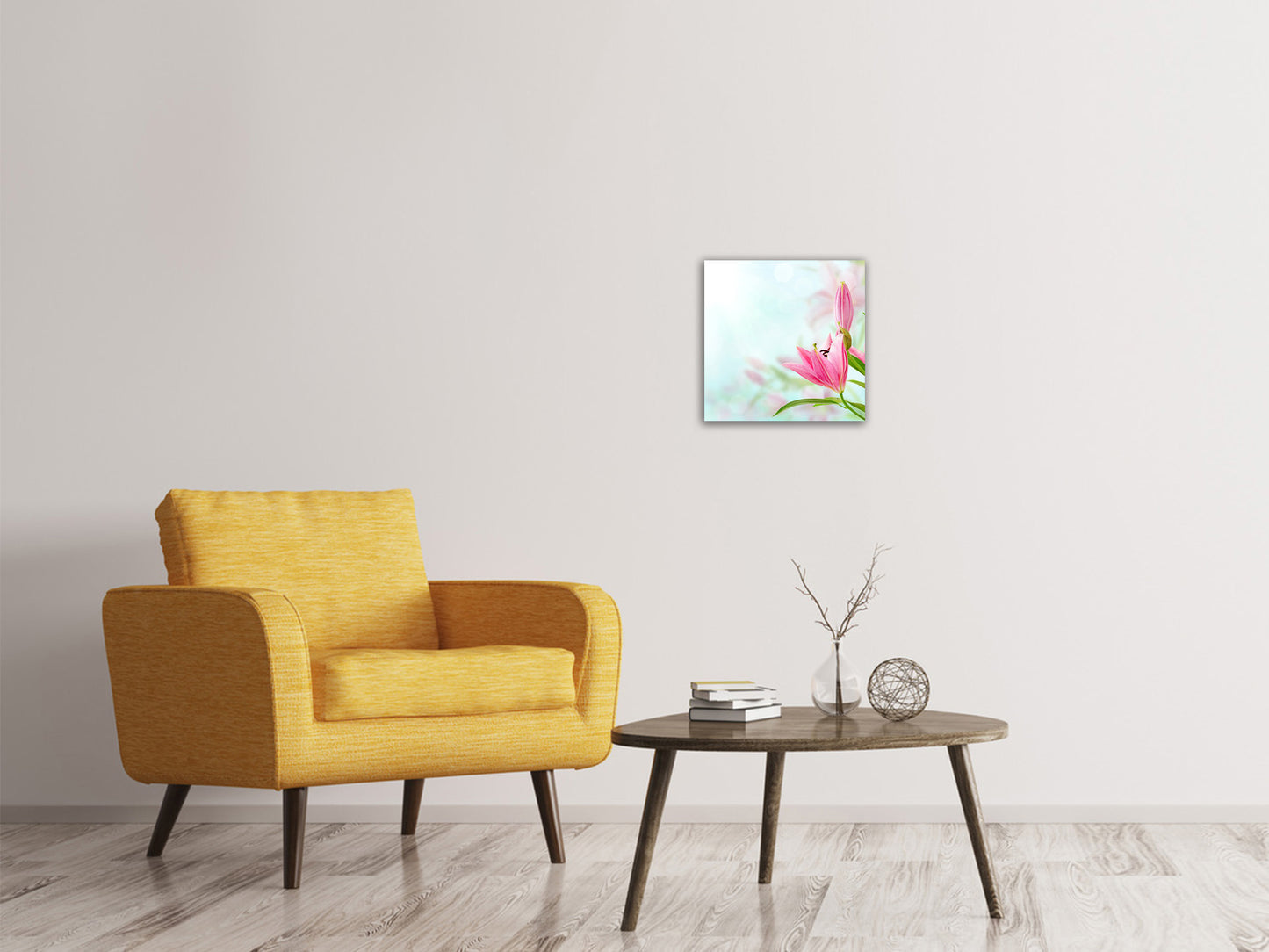Leinwandbild Romantische Lilien