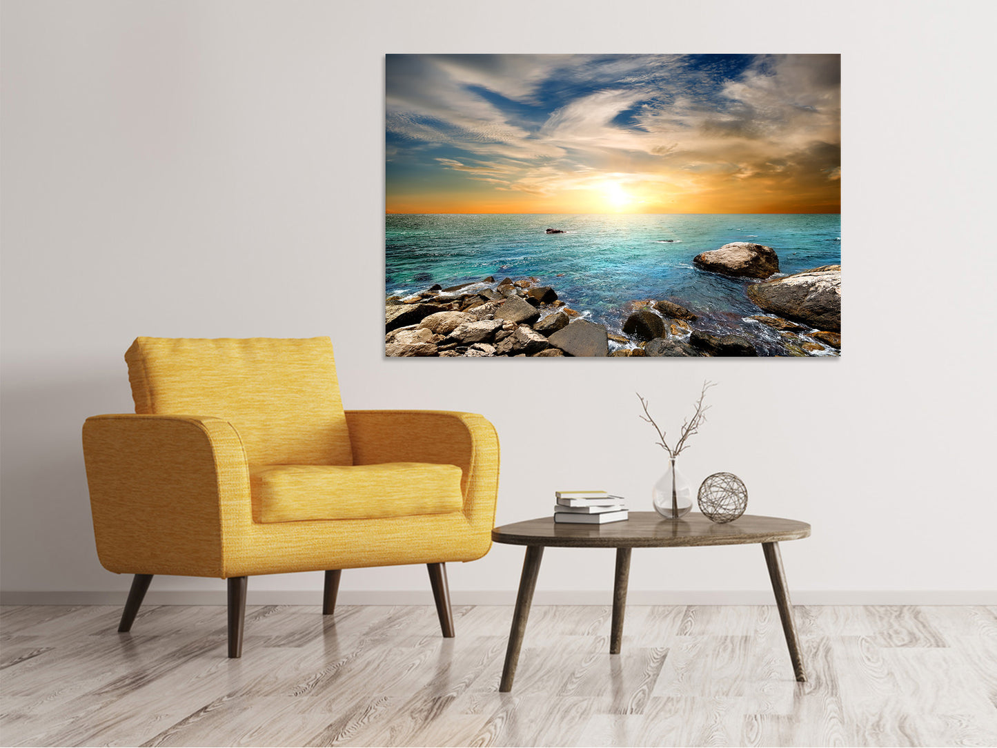 Leinwandbild Meerwasser