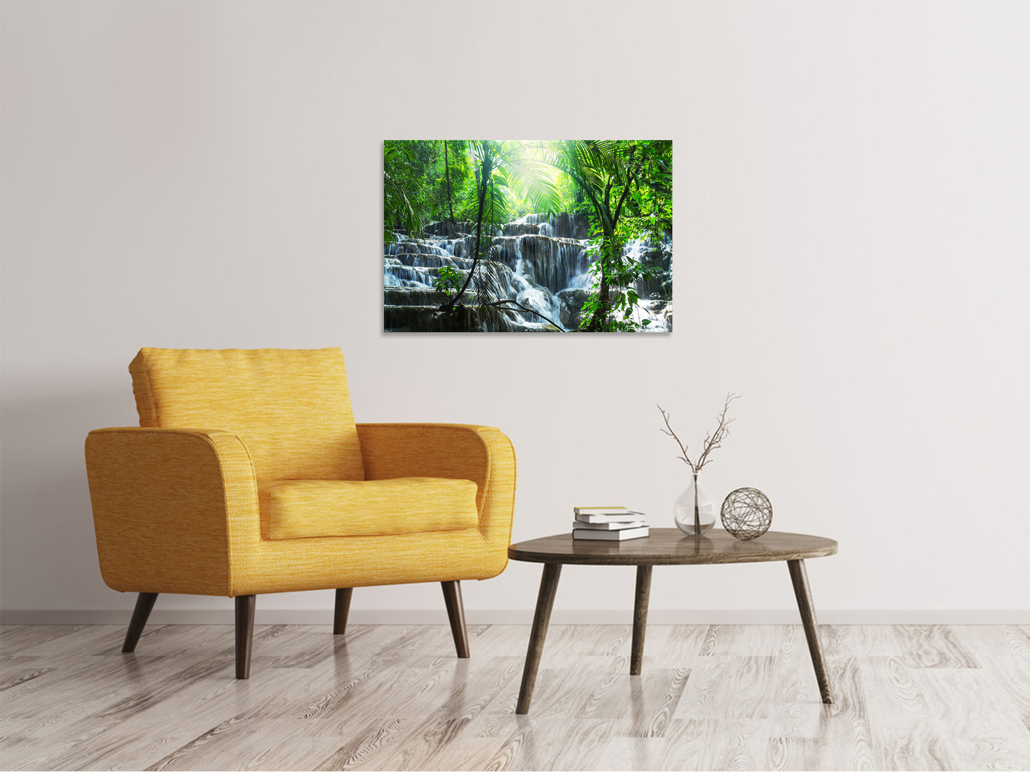 Leinwandbild Wasserfall Agua Azul