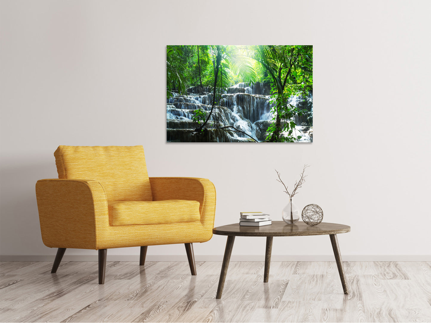 Leinwandbild Wasserfall Agua Azul