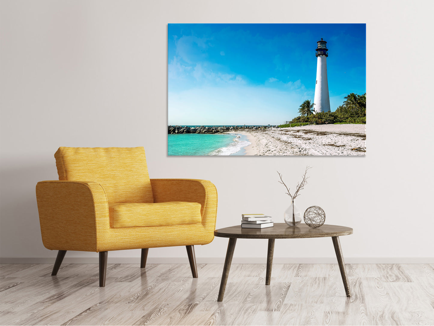 Leinwandbild Cape Florida Ligthhouse