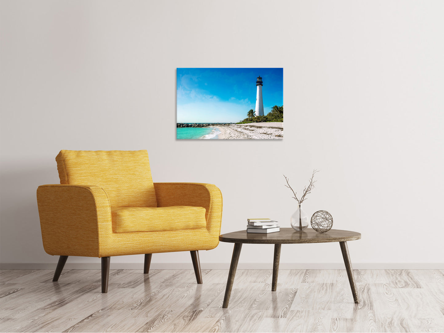 Leinwandbild Cape Florida Ligthhouse