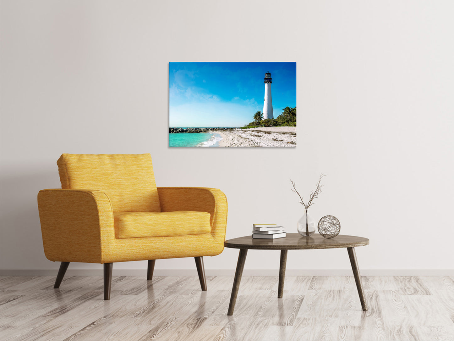 Leinwandbild Cape Florida Ligthhouse