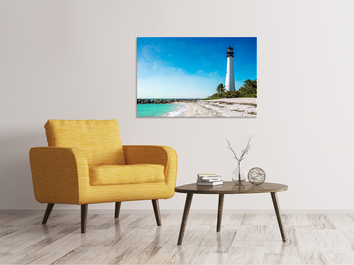 Leinwandbild Cape Florida Ligthhouse