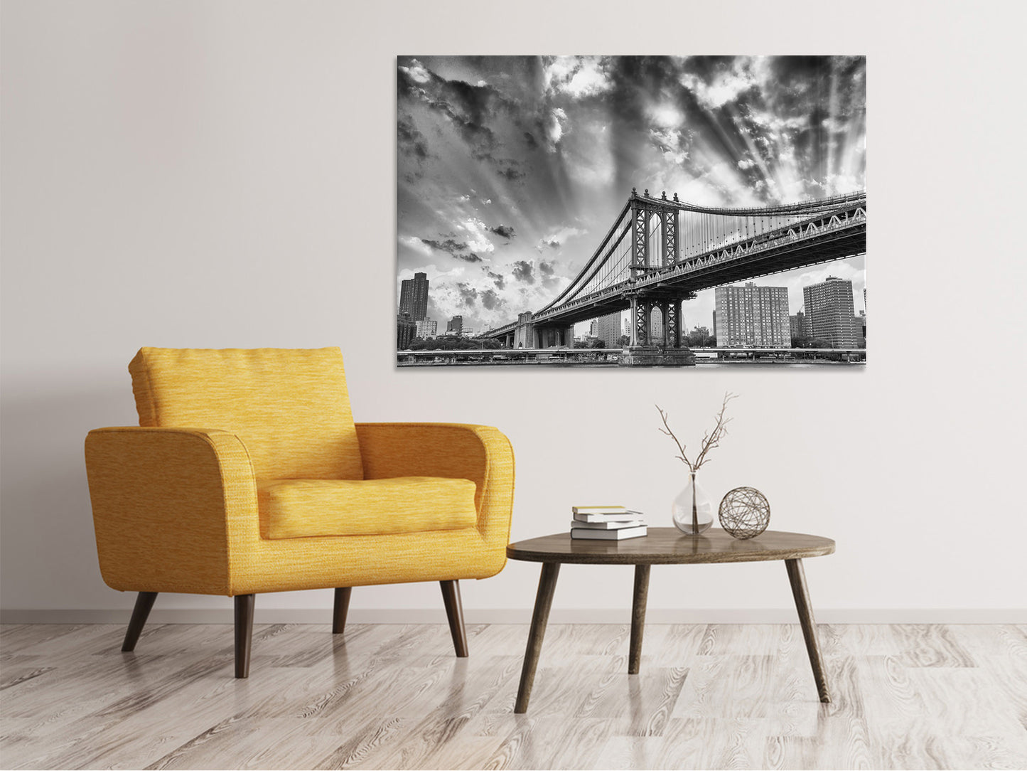 Leinwandbild Manhattan Bridge