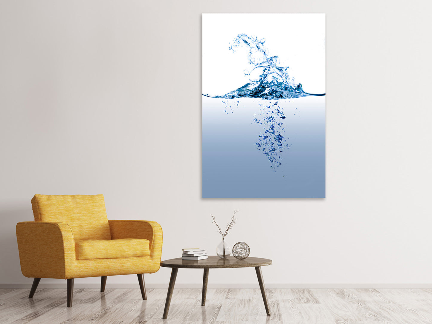 Leinwandbild Waterwall