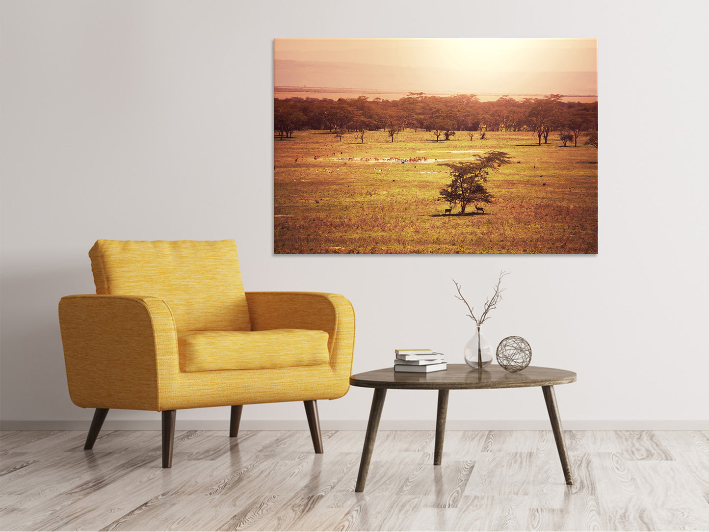 Leinwandbild Malerisches Afrika